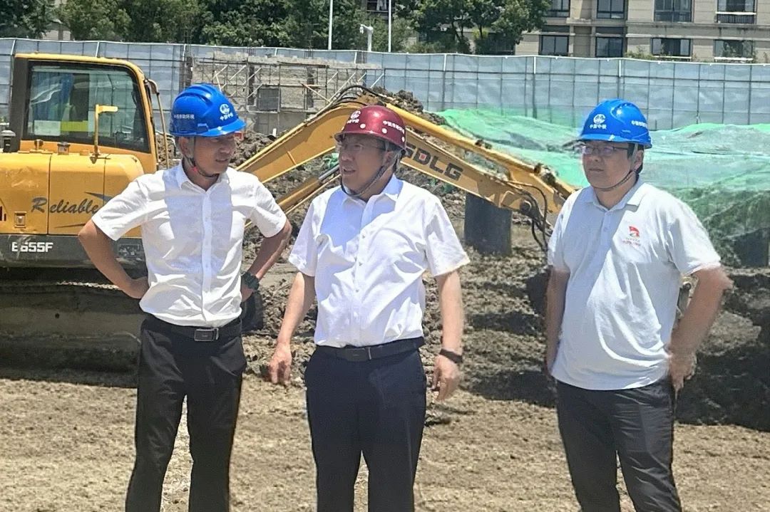 公司黨委書記、董事長李明華到蘇州清樹灣項目檢查指導工作.jpg